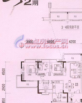 诗意2期画舫居5栋3-16层03单位_方圆云山诗意户型图-广州搜狐焦点网