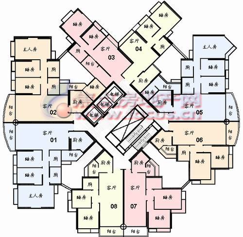 恒宝华庭7座7-29平面图_恒宝华庭户型图-广州搜狐焦点网