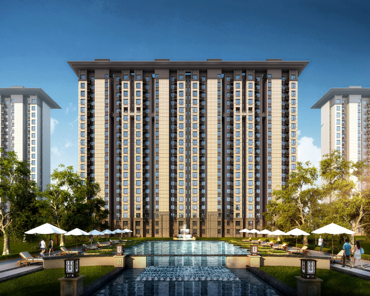 【东骏阅山】高层住宅户型一至三居皆有