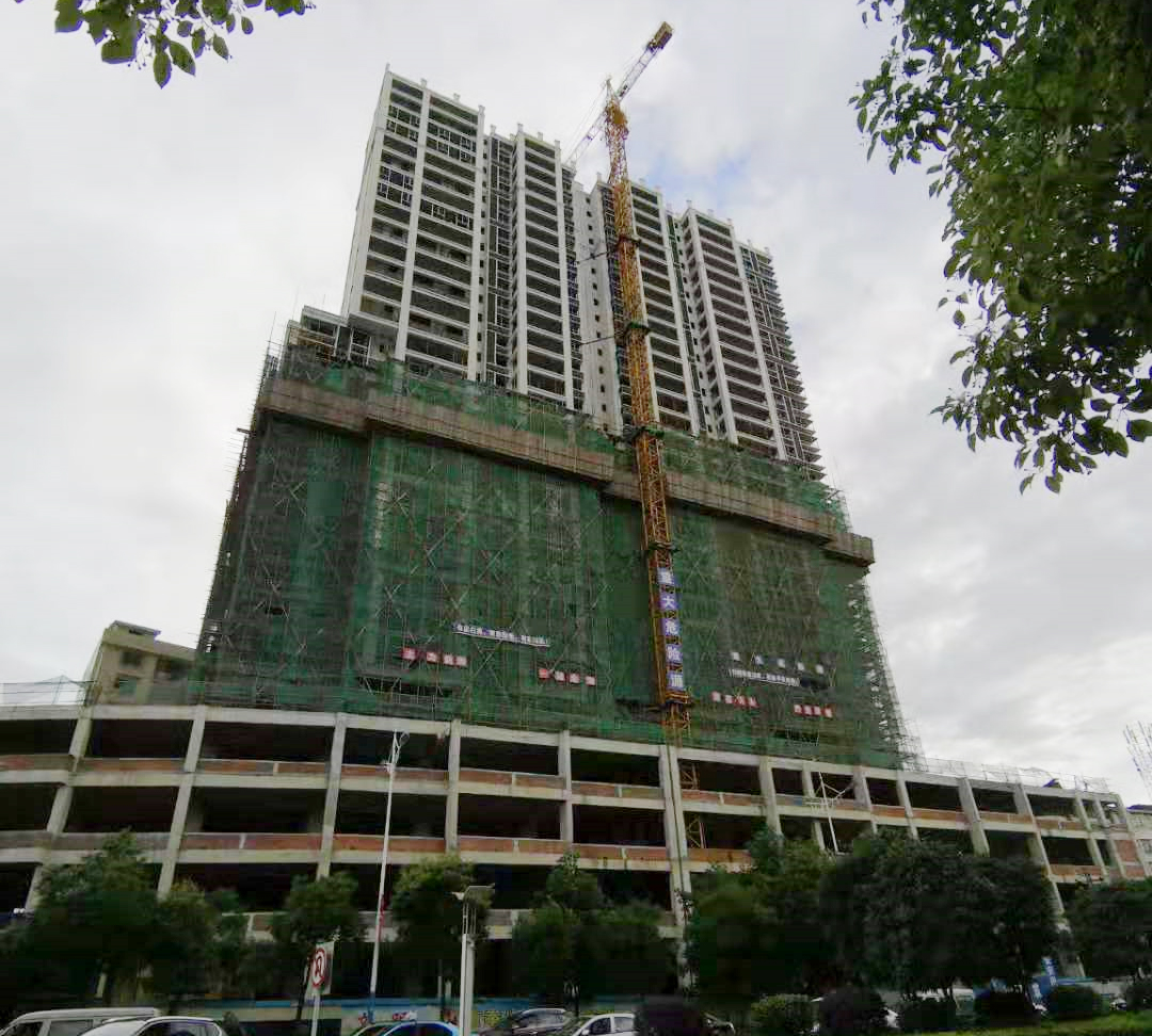 【新邵·湾田广场】2017年湾田广场最新工程进度