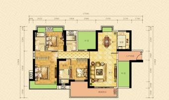荣盛中央广场户型图