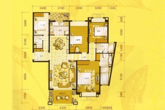 安康·金海湾户型图