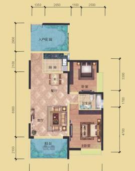 公园一号户型图