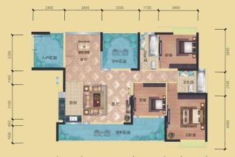 公园一号户型图