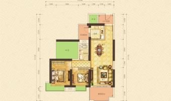 荣盛中央广场户型图