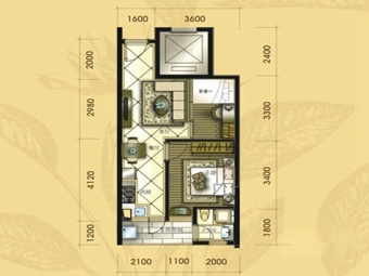 安康·金海湾户型图