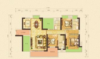 荣盛中央广场户型图