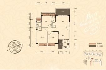 兆兴碧瑞花园户型图