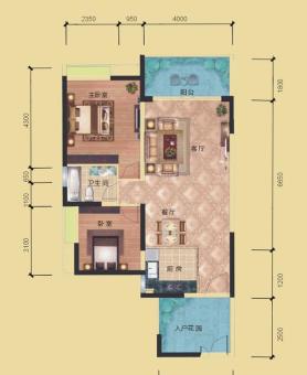 公园一号户型图