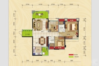 地标海东广场户型图