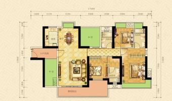 荣盛中央广场户型图