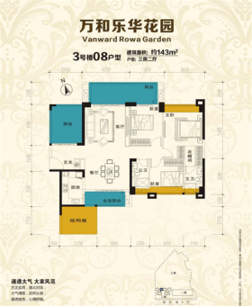 万和乐华花园户型图