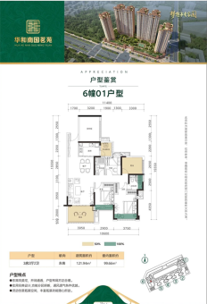 华和南国茗苑户型图