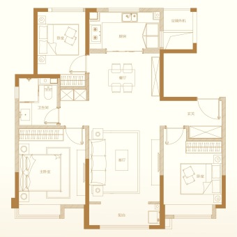 济南中麓府户型图