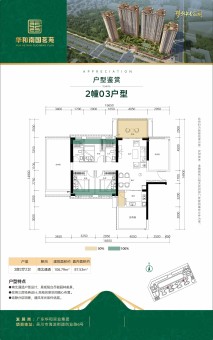 华和南国茗苑户型图