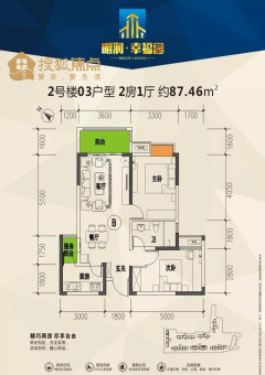 明润·幸福园户型图