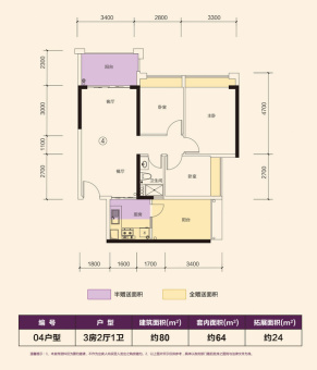 新澳城市花园二期户型图