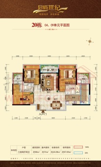 君临世纪户型图
