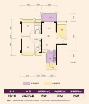 新澳城市花园二期户型图