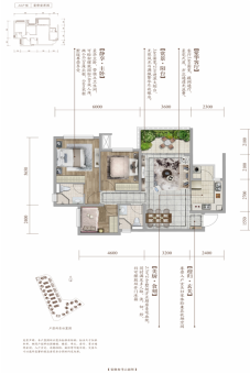 鸿通·富春山居户型图