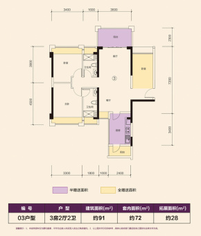 新澳城市花园二期户型图