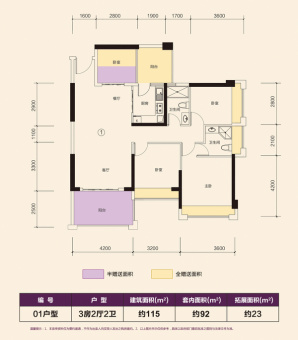 新澳城市花园二期户型图