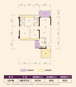 新澳城市花园二期户型图