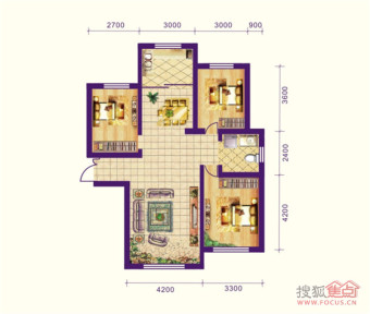 华源·圣地欣城户型图