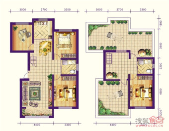 华源·圣地欣城户型图