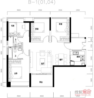 玉湖灣戶型圖