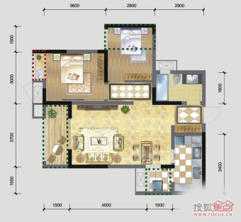 蒂梵尼town户型图