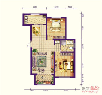 华源·圣地欣城户型图