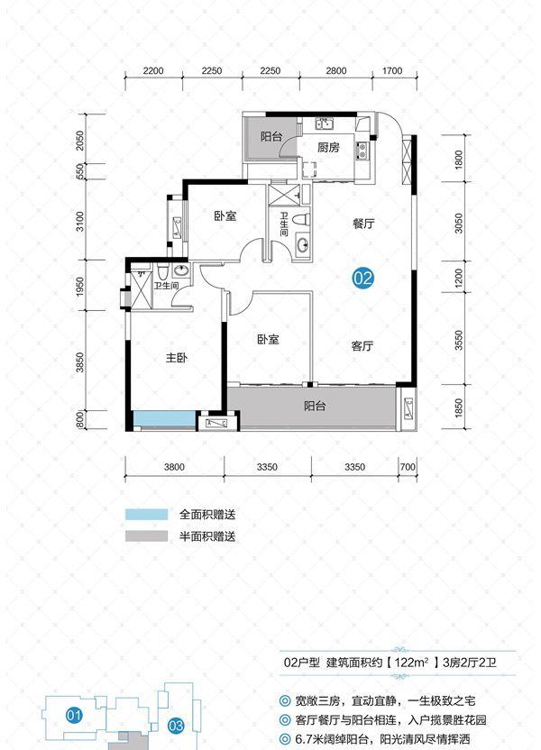 韶关保利大都会户型图图片