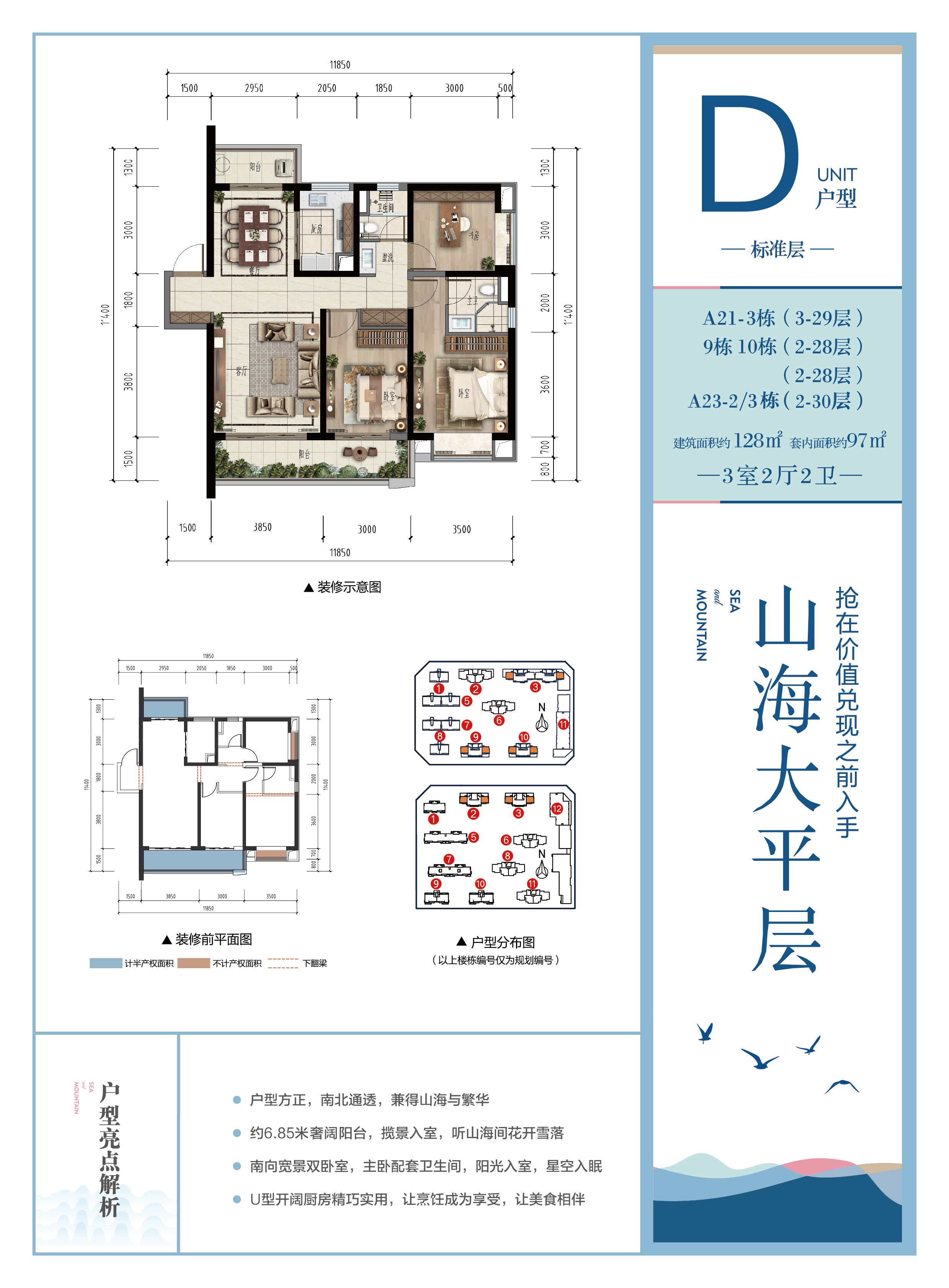 昆明融创文旅城户型图图片