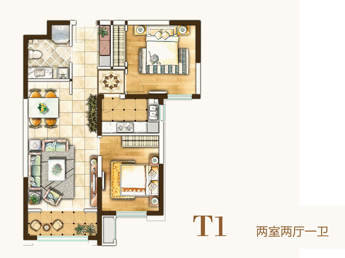 保定花郡玫瑰园户型图图片