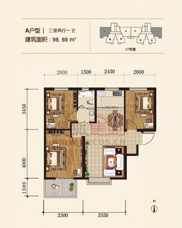 濮阳凤凰城户型图图片