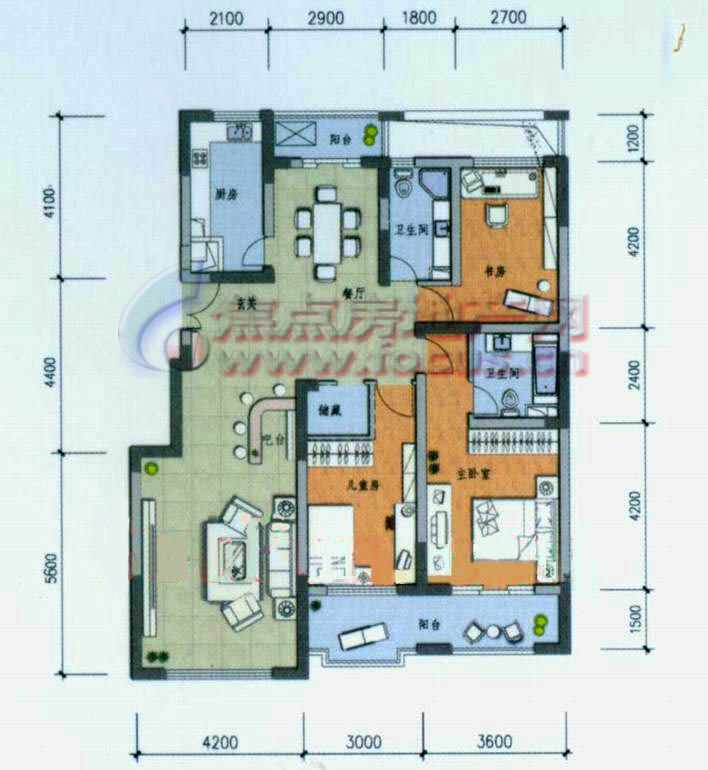 兰州新区彩虹城户型图图片