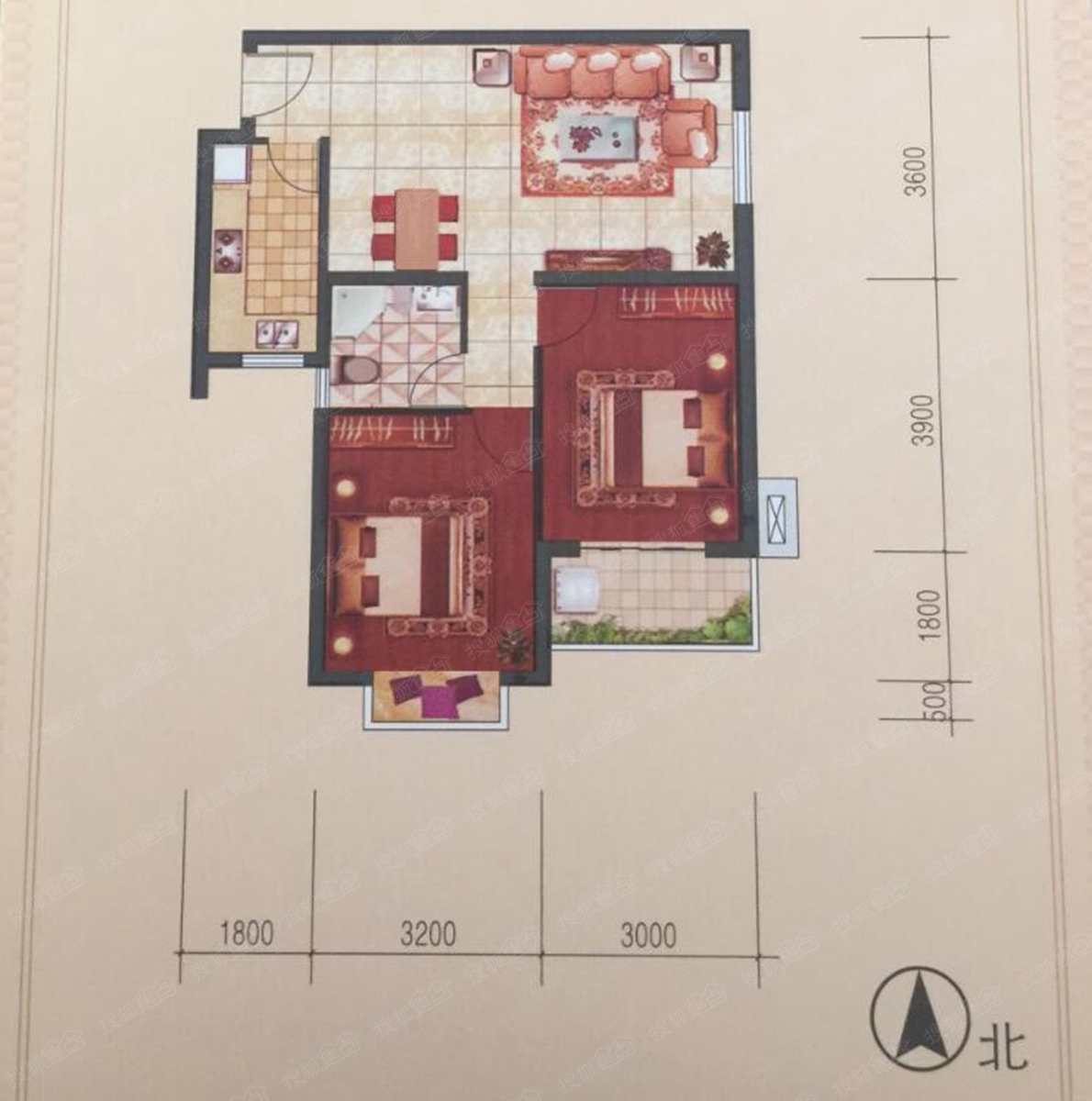 鸿基新城 户型图片