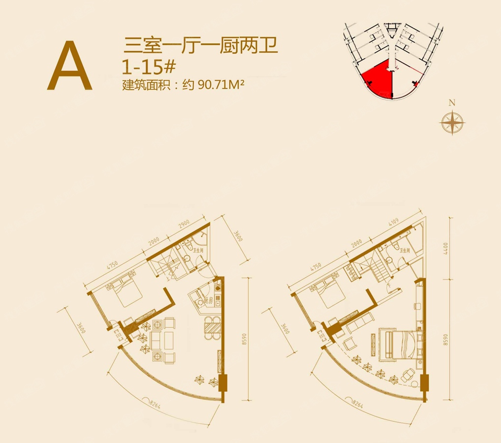 御海龙湾户型图图片