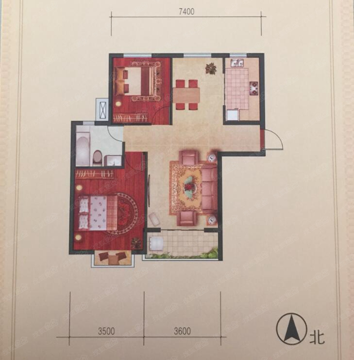 鸿基新城 户型图片