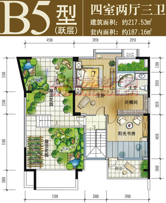 鹭岛国际社区户型图图片