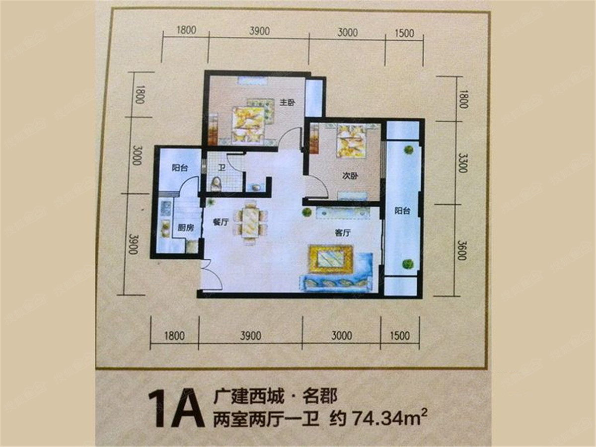 广建西城