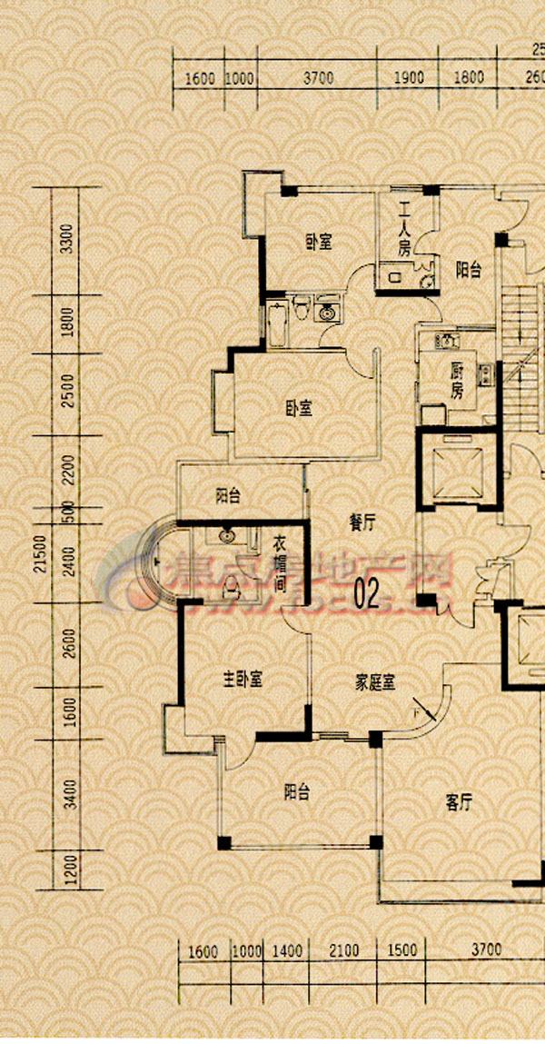 方圆流花月岛户型图图片