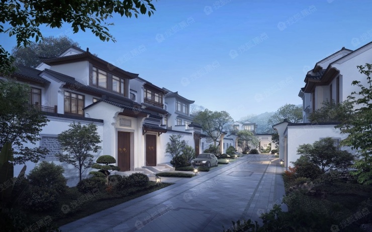 永祥蓝城春风桃李项目规划有中式合院高层商业街等