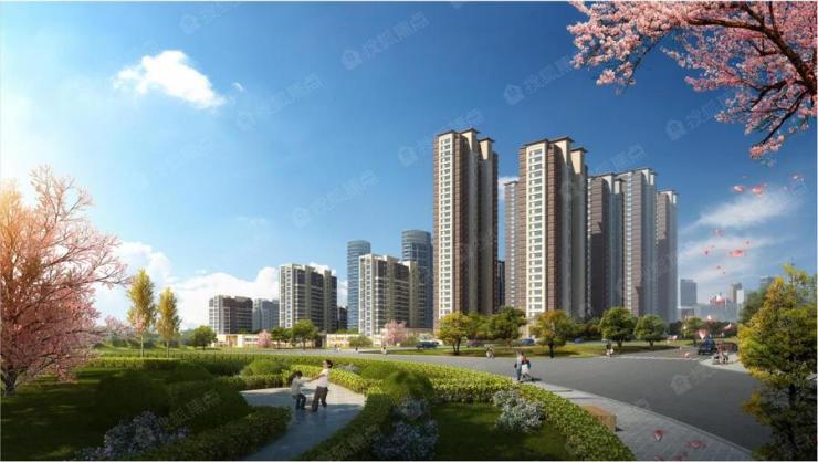 鼎丰龙都丽景三期总户数1598四大公园纷纷环绕