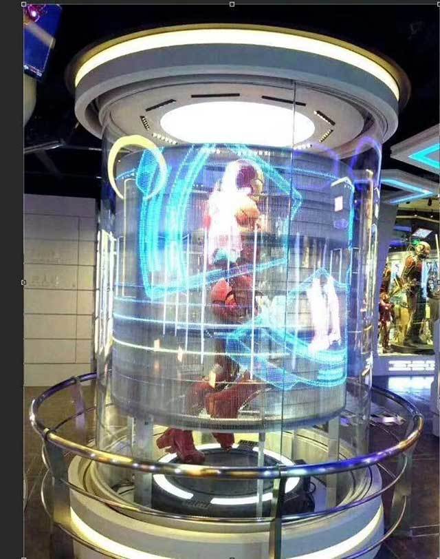 透明led显示屏人屏互动将是未来发展趋势