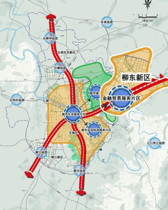 柳州市东外环北段已现雏形 力争12月建成通车