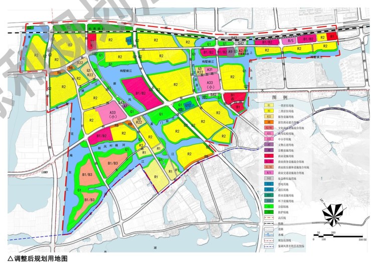 绍兴市柯桥区kq12管理单元控制性详细规划局部地块调整公示