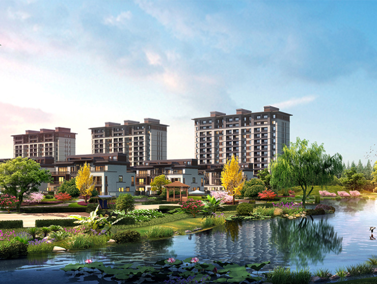 郑北孔雀城目前多业态在售瞰湖高层75120㎡