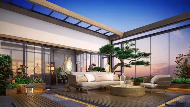 【仁诚雅居】叠墅阔绰的星空露台,培育家中的天然氧吧